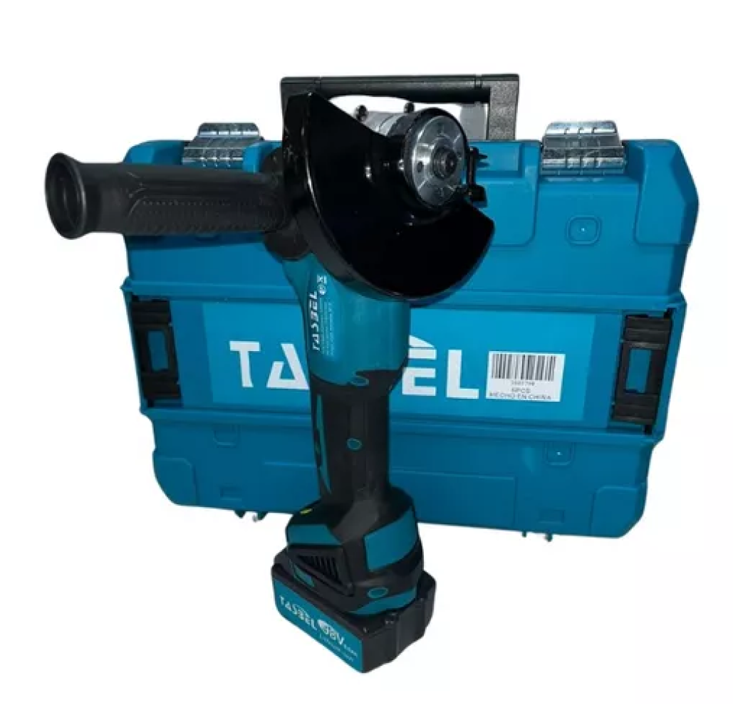 KIT 2 HERRAMIENTAS - TALADRO, ESMERIL BATERÍA 98V