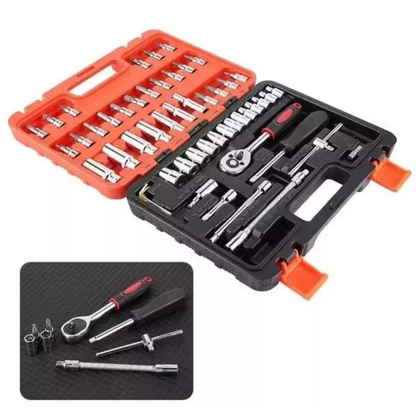 KIT JUEGO DADOS 53 PIEZAS CON CHICHARRA Y PUNTAS