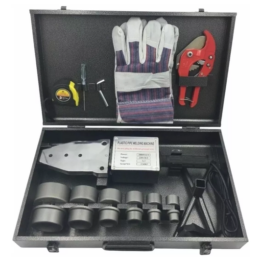 KIT TERMOFUSORA 2000W 20 A 63MM MÁS ACCESORIOS