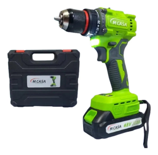 TALADRO INALAMBRICO MCASA 2 BATERIAS  48V