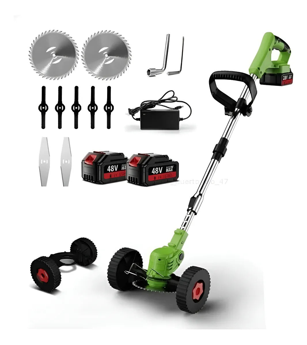 CORTADORA DE PASTO Y ORILLADORA INALAMBRICA