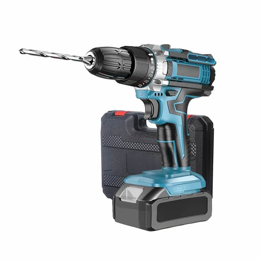 TALADRO INALÁMBRICO 2 BATERÍAS 98V MÁS 22 ACCESORIOS