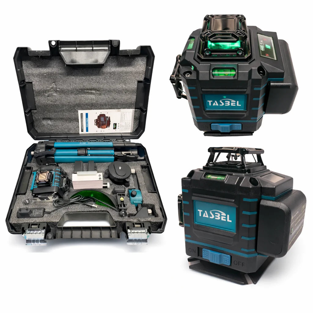 NIVEL LASER 16 LINEAS 2 BATERIAS TASBEL