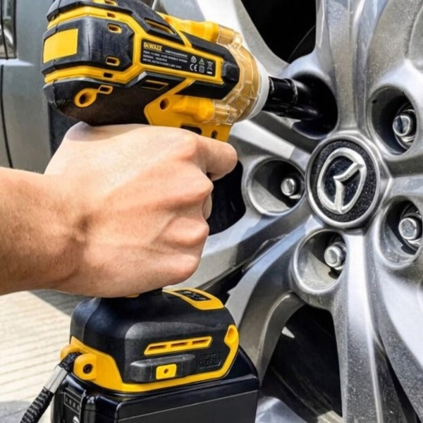 LLAVE DE IMPACTO INALAMBRICA 2 BATERÍAS MÁS ACCESORIOS