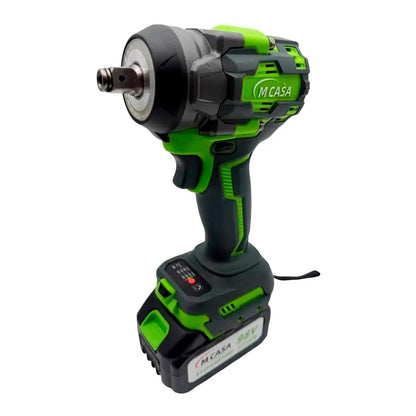 TALADRO DE IMPACTO INALAMBRICO MCASA 2 BATERIAS 98V 800NM