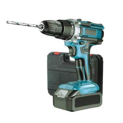 TALADRO INALÁMBRICO 2 BATERÍAS 98V MÁS 22 ACCESORIOS