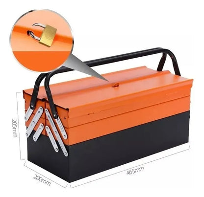 CAJA HERRAMIENTAS 85 PIEZAS 5 NIVELES