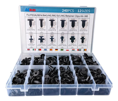 KIT REMACHES PARA AUTOS 240 PIEZAS