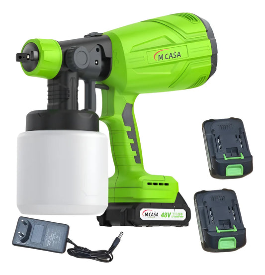 PISTOLA PINTURA INALÁMBRICA 2 BATERÍAS MCASA