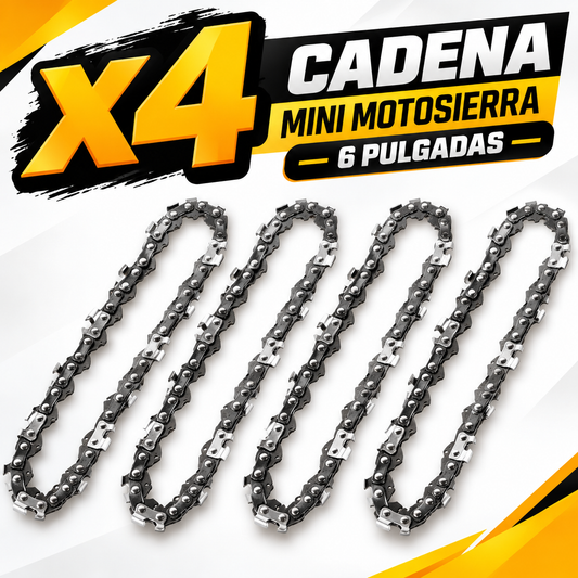 Cadenas de Repuesto Sierra De 6 Pulgadas